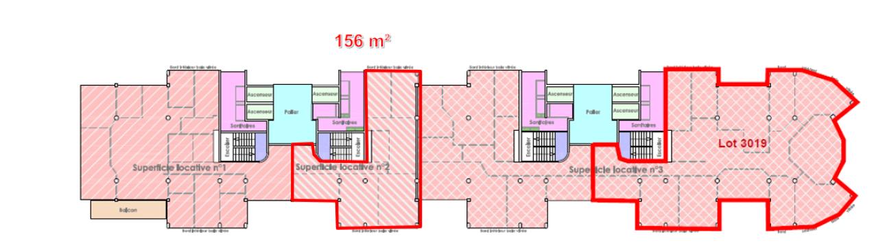 Bureau Lyon 3056m² Location bureau Lyon Rhône OLBUR2110505 17